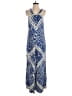 Corey Lynn Calter 100% Rayon Paisley Blue Jumpsuit Size XS - photo 1
