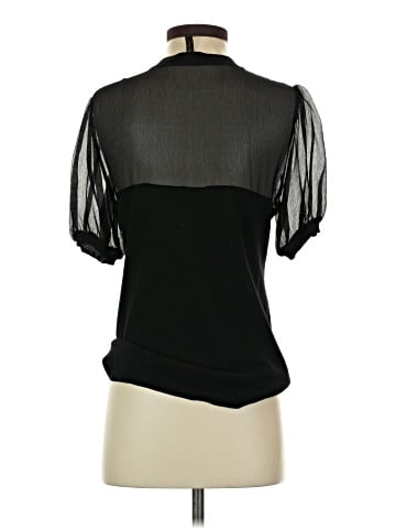 BCBGMAXAZRIA Short Sleeve Turtleneck (view 2)