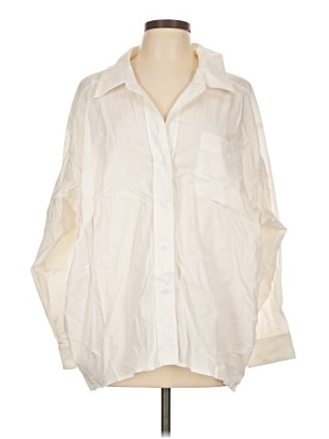 Lumiere 3/4 Sleeve Button-Down Shirt (view 1)