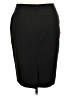 Ann Taylor Solid Black Casual Skirt Size 14 - photo 2
