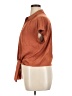 Rose + Olive 100% Polyester Orange Short Sleeve Blouse Size XL - photo 5