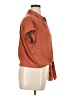 Rose + Olive 100% Polyester Orange Short Sleeve Blouse Size XL - photo 4