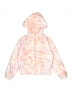 Art Class 100% Polyester Tie-dye Pink Zip Up Hoodie Size 7 - 8 - photo 1
