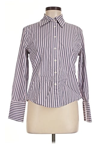 Jones New York Long Sleeve Button-Down Shirt (view 1)