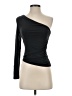 Unbranded Black Long Sleeve Top Size P (petite) - photo 1