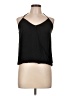 Parker 100% Polyester Solid Black Sleeveless Blouse Size L (estimated) - photo 1