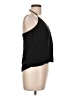 Parker 100% Polyester Solid Black Sleeveless Blouse Size L (estimated) - photo 4