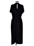 Sandra Darren Solid Black Jumpsuit Size L - photo 2