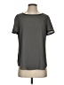 Ann Taylor LOFT Outlet 100% Polyester Gray Short Sleeve Top Size S - photo 1
