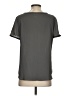 Ann Taylor LOFT Outlet 100% Polyester Gray Short Sleeve Top Size S - photo 2