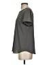 Ann Taylor LOFT Outlet 100% Polyester Gray Short Sleeve Top Size S - photo 5