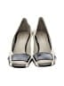 Nine West 100% Leather Color Block Ivory Heels Size 8 1/2 - photo 2