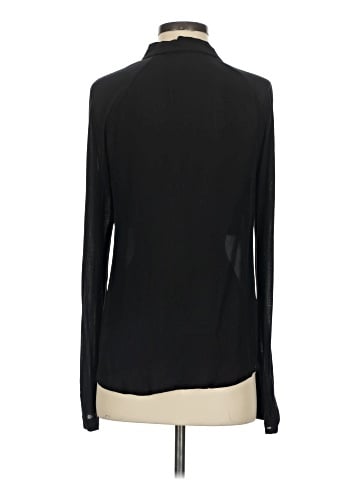 Bella Luxx Long Sleeve Silk Top (view 2)