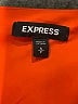 Express 100% Polyester Orange Cocktail Dress Size S - photo 4