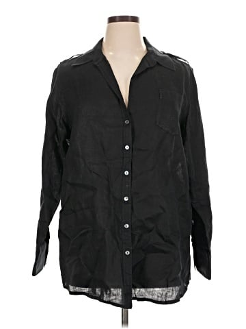 Soft Surroundings Long Sleeve Button-Down Shirt (view 1)