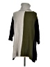 Curio Color Block Green Poncho Size M - photo 1