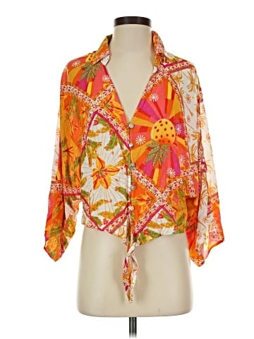 Haute Hippie 3/4 Sleeve Blouse (view 1)