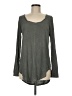 Pure & Good Gray Long Sleeve Henley Size M - photo 1