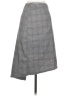 Assorted Brands Plaid Gray Formal Skirt Size S - photo 2