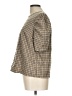 14th & Union Houndstooth Brown Short Sleeve Blouse Size L - photo 5