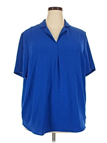 Hilary Radley Short Sleeve Blouse (view 1)