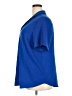 Hilary Radley 100% Polyester Blue Short Sleeve Blouse Size XXL - photo 5
