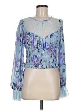Free People 3/4 Sleeve Blouse
