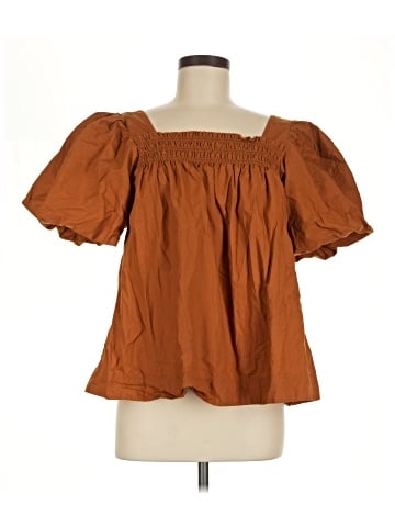 Maeve by Anthropologie Short Sleeve Blouse (view 1)