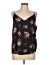 Express 100% Polyester Black Sleeveless Blouse Size L - photo 1