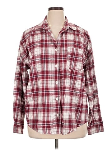 Aeropostale Long Sleeve Button-Down Shirt (view 1)