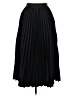 Mi ami 100% Polyester Solid Black Formal Skirt Size M - photo 2