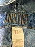 Justice Blue Overalls Size 12 - photo 3