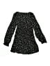 H&M 100% Viscose Black Dress Size 8 - photo 2