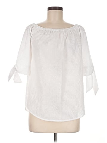 Melly M 3/4 Sleeve Blouse (view 1)