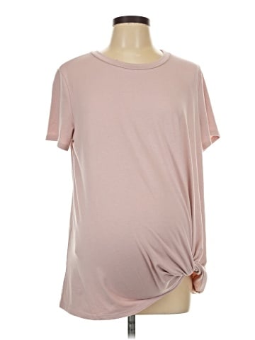 Pink Blush Short Sleeve T-Shirt (view 1)