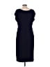 Fly Solid Blue Casual Dress Size L - photo 2