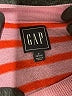 Gap Stripes Burgundy Pullover Sweater Size S - photo 7
