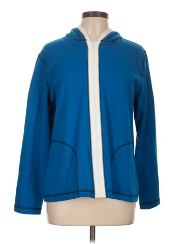 Spa by Chico's Zip Up Hoodie (view 1)