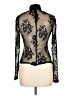 MNG 100% Polyamide Black Long Sleeve Blouse Size L - photo 2