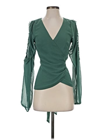 Majorelle Long Sleeve Blouse (view 1)