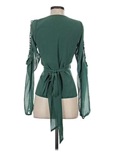 Majorelle Long Sleeve Blouse (view 2)