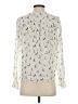 Maison Jules 100% Polyester Ivory Long Sleeve Blouse Size XS - photo 2