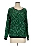 Tibi Green Long Sleeve Blouse Size S - photo 1
