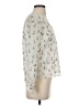 Maison Jules 100% Polyester Ivory Long Sleeve Blouse Size XS - photo 4
