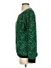 Tibi Green Long Sleeve Blouse Size S - photo 5
