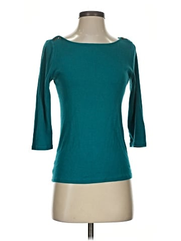 Ann Taylor 3/4 Sleeve T-Shirt (view 1)