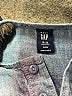 Gap 100% Cotton Blue Sleeveless Button-Down Shirt Size 12-24 mo - photo 3
