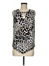 Chaus Silver Sleeveless Blouse Size M - photo 1