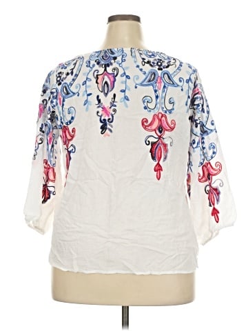 Kindred 3/4 Sleeve Blouse (view 2)
