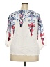 Kindred 100% Polyester White 3/4 Sleeve Blouse Size 2X - photo 2